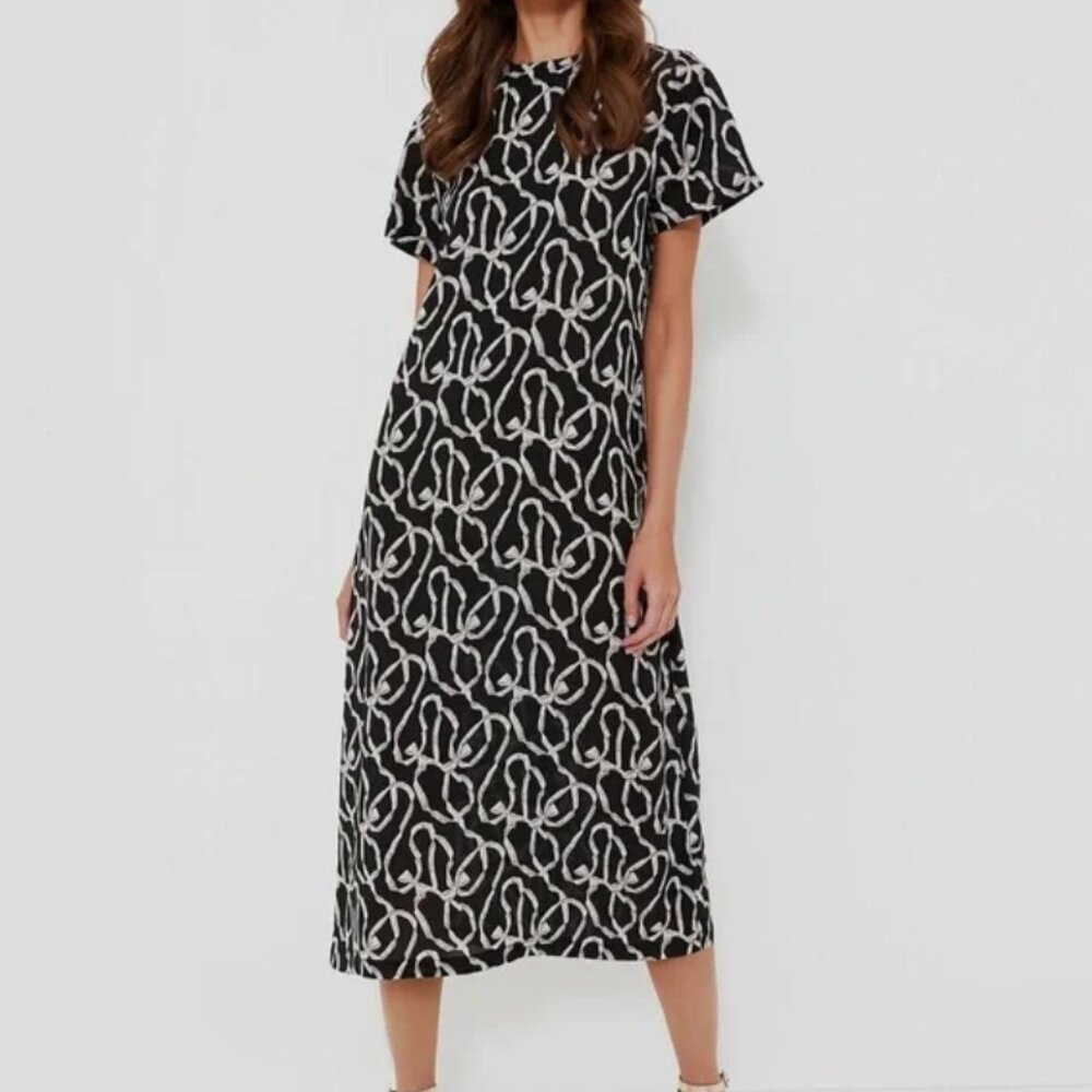 Tuckernuck Hyacinth House Rowan Bow Midi Dress